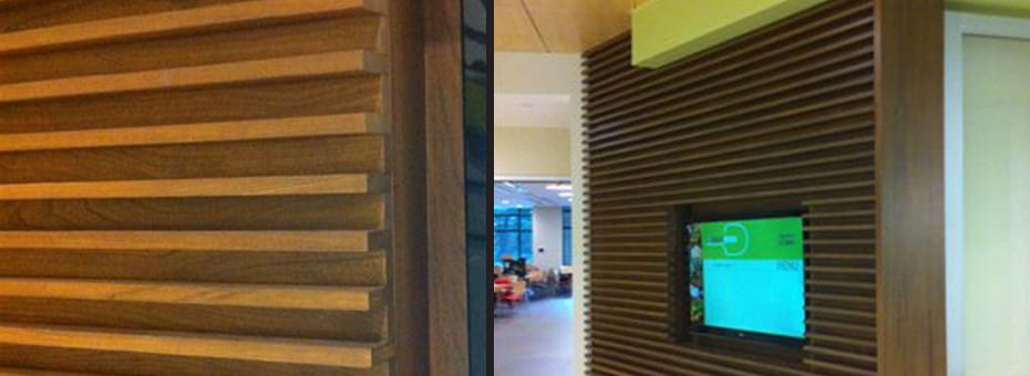 Urban Wood Wall - United Health Group - Minneapolis
