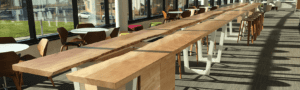 Reclaimed Live Edge Conference Table - Be The Match