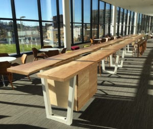 Reclaimed Live Edge Conference Table - Be The Match
