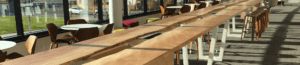 Reclaimed Live Edge Conference Table - Be The Match