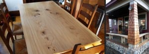 Urban Wood Table Bench