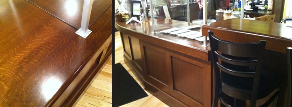 Urban Wood Counter Top - Kopplins Coffee - Minneapolis
