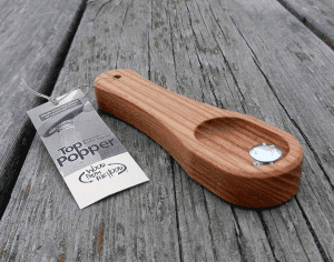 Bottle Opener Wood From The Hood