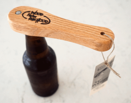 Wood Bottle Opener Magnet Wood From the Hood Wood Bottle Opener Magnet Wood From the Hood