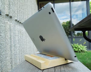 ipad holder Wood From the Hood