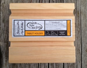 Wood From The Hood Tablet Holder