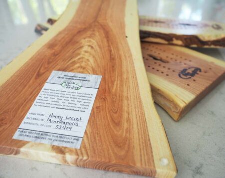 live edge cribbage board Wood From the Hood Honey Locust live edge cribbage board Wood From the Hood Honey Locust