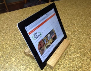 ipad holder Wood From the Hood
