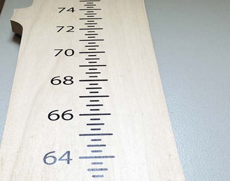 Basswood-GC-webunFinished2 Recycled Growth Chart Wood From the Hood Unfinished