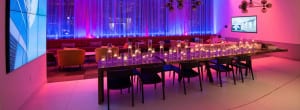 Urban Wood Communal Table - Capella Tower Lobby - Minneapolis