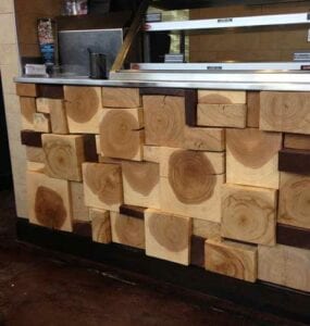 Wood Hospitality Host Stand – Pizza Luce
