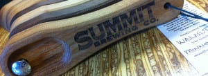 Urban Wood Bottle Opener - Business Promotional Product - Summit Brewing Co. - Minneapolis