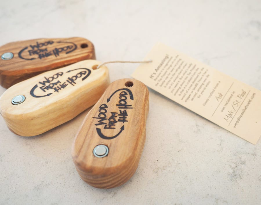 ashsmpopper1a Top Popper "Mini" Bottle Opener - Ash