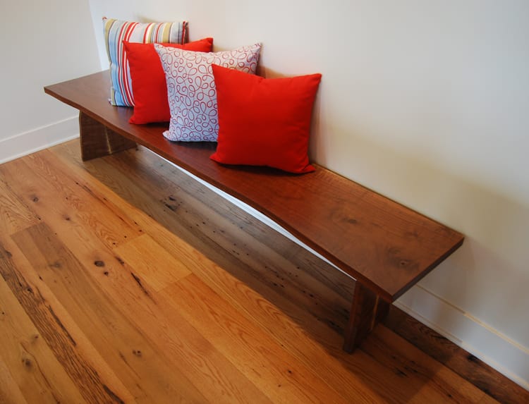 Reclaimed Bench - Cannon Family Fallen Walnut Tree