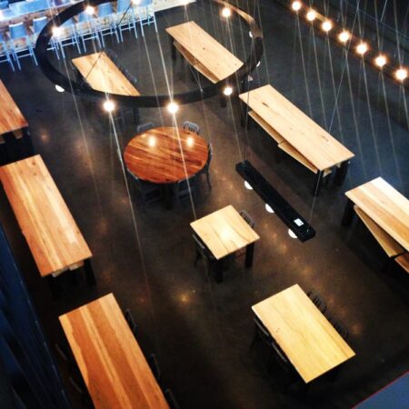 Urban Wood Brewery Tables | Custom Wood Furniture | Wood From The Hood | Minneapolis Surley Brewery Urban Wood Brewery Tables | Custom Wood Furniture | Wood From The Hood | Minneapolis Surley Brewery
