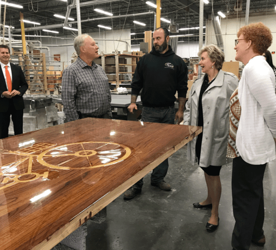 Linda McMahon Wood From the Hood Minneapolis