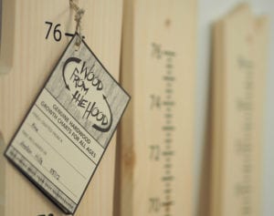 Growth Chart - Pine - Unfinished