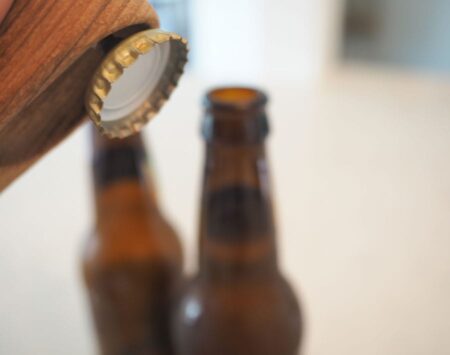 catpopper2 Top Popper "Mini" Bottle Opener - Catalpa