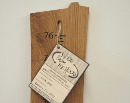 topfinsihed Growth Chart - White Oak - Finished