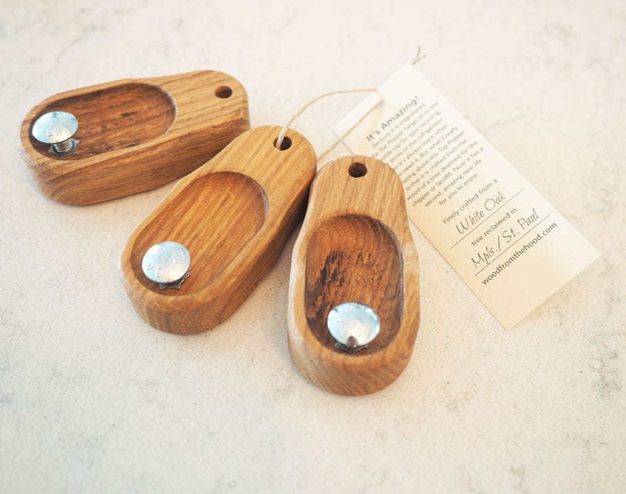 wopopper3 Top Popper "Mini" Bottle Opener - White Oak