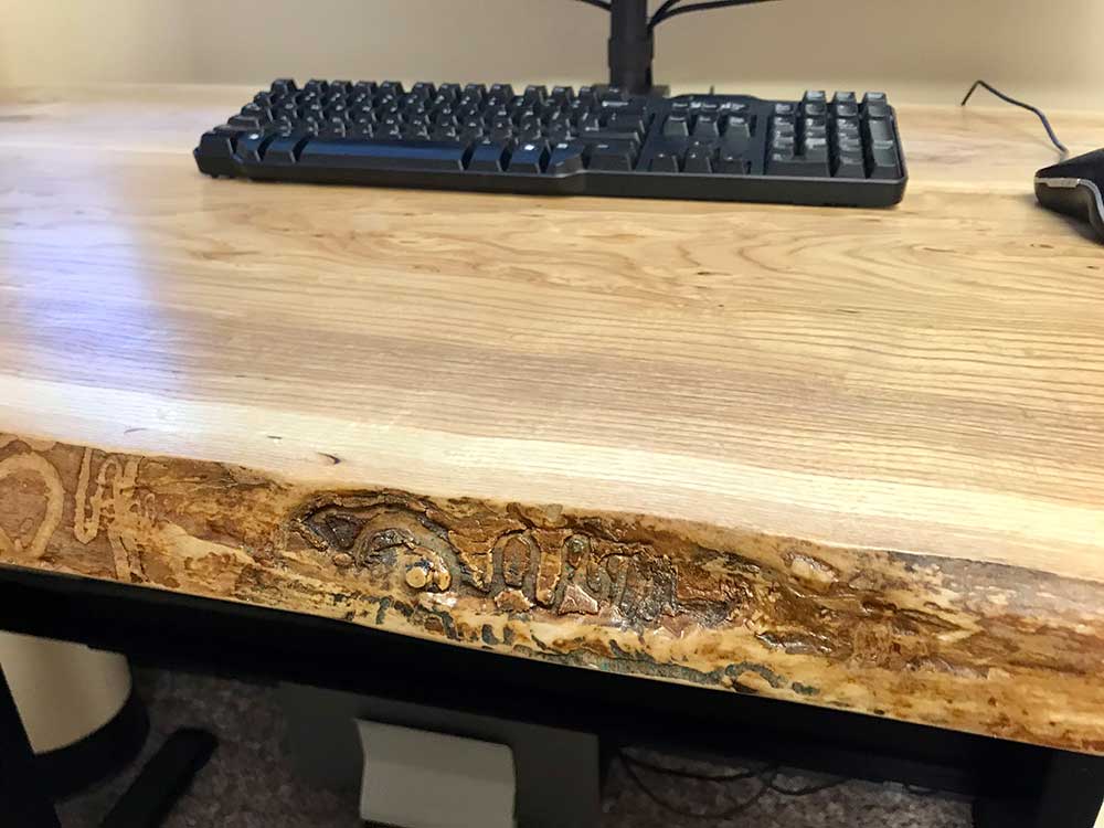 Natural Edge Bench Wood From the Hood Minneapolis