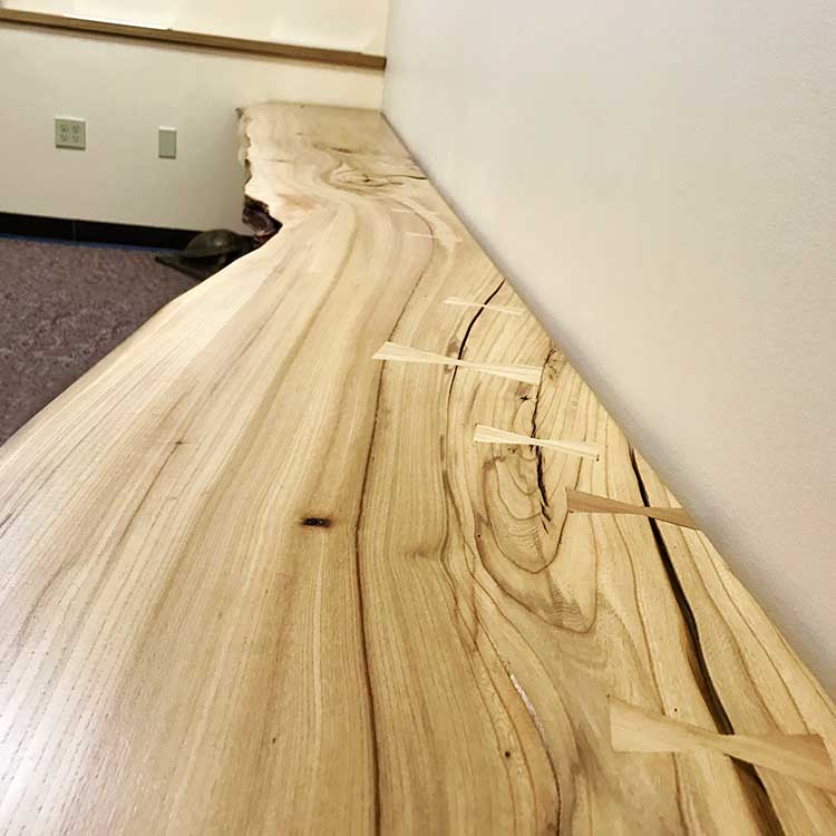 Natural Edge Bench Wood From the Hood Minneapolis