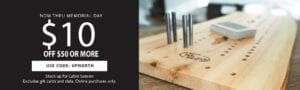 Memorial Day Cabin Sale - Wood From The Hood