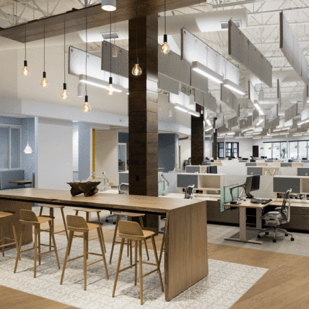 Live-Edge Elm Wood Table | Wood Communal Table | Reclaimed Elm Tree | Wood From The Hood | Minneapolis | Marvin Windows and Doors Offices Live-Edge Elm Wood Table | Wood Communal Table | Reclaimed Elm Tree | Wood From The Hood | Minneapolis | Marvin Windows and Doors Offices