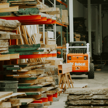 Minneapolis Lumber Yard Wood From The Hood