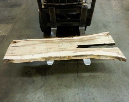Sugar Maple Natural Edge Slab #6-25-19-01 (100" x 29" x 2.375") Sugar Maple Natural Edge Slab #6-25-19-01 (100" x 29" x 2.375")