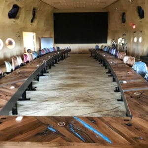 Wood Table Maker Inspiration - Live Edge River Tables with Epoxy Resin