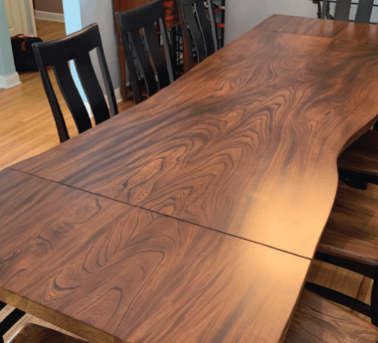Residential Interior - American Elm Dining Table