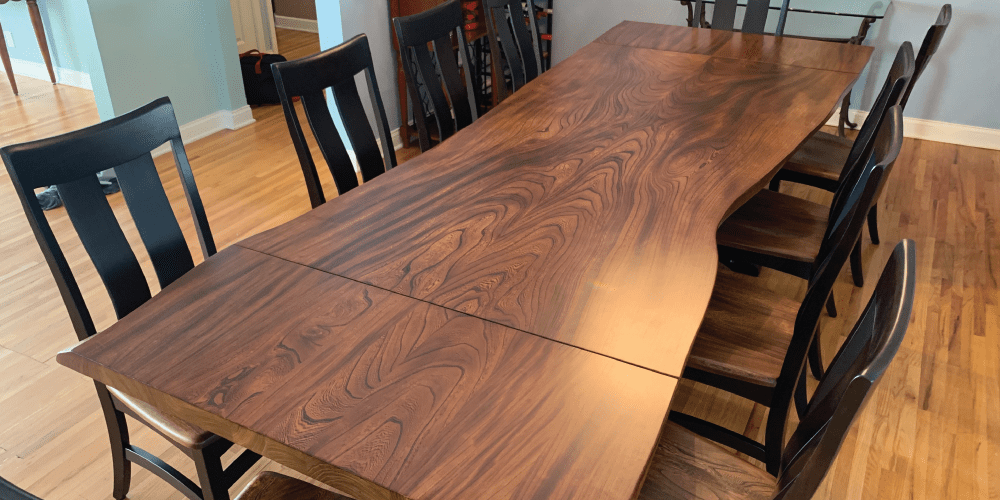 Residential Interior - American Elm Dining Table