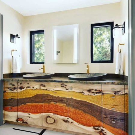 Wood From The Hood Vanity Otogawa-Anschel Design+Build Wood From The Hood Vanity Otogawa-Anschel Design+Build