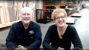 Video: Rick & Cindy Siewert Discuss Their Sustainable Woodworking Business with the MN Woodworkers Guild