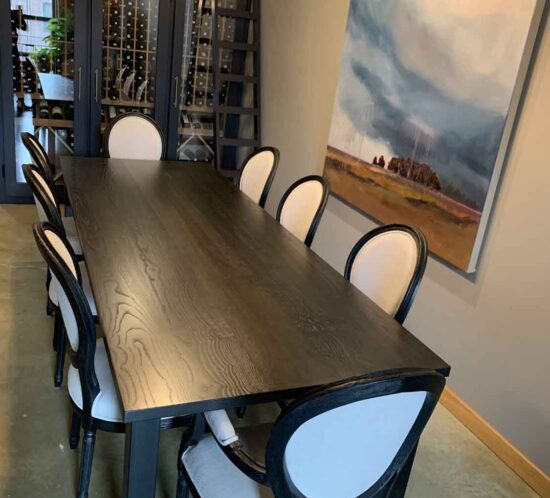 Book-Matched Dining Table - Wood From The Hood