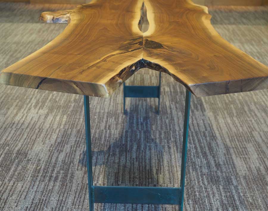 Live-Edge Console Table - Wood From The Hood