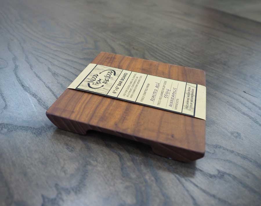 Charcuterie Serving Board - Roasted Ash - Wood From The Hood Charcuterie Serving Board - Roasted Ash - Wood From The Hood