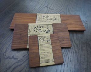 Charcuterie Serving Board - Roasted Ash - Wood From The Hood