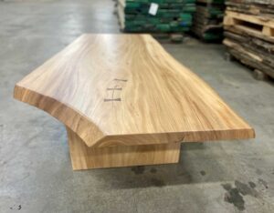 Free-Flowing Organic Elm Coffee Table