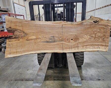 Ash Natural Edge Slab #11-14-23-08